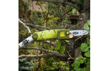 Image of Sun Joe 8-Inch 6.5-Amp Electric Pole Chain Saw, Green SWJ802E