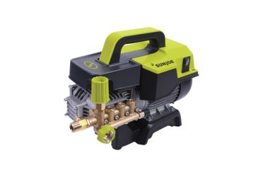 Image of Sun Joe Cold Water Electric Direct Drive Crank Shaft Pressure Washer - 1300 PSI w/ Wall Mount, 2.15HP, 120V, Green SPX9004-PRO