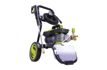 Image of Sun Joe Cold Water Electric Direct Drive Crank Shaft Pressure Washer - 1300 PSI w/ Wall Mount, Roll Cage, 2.15HP, 120V, Green SPX9005-PRO