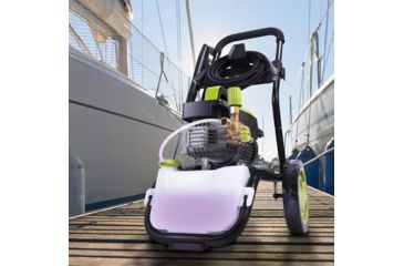 Image of Sun Joe Cold Water Electric Direct Drive Crank Shaft Pressure Washer - 1300 PSI w/ Wall Mount, Roll Cage, 2.15HP, 120V, Green SPX9005-PRO