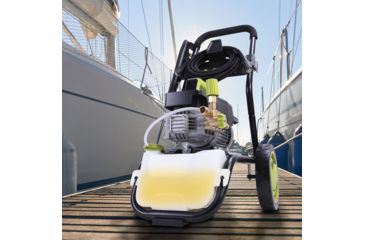 Image of Sun Joe Cold Water Electric Direct Drive Crank Shaft Pressure Washer - 1800 PSI w/ Wall Mount, Roll Cage, 2.41HP, 120V, Green SPX9008-PRO