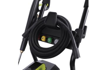 Image of Sun Joe Cold Water Electric Direct Drive Crank Shaft Pressure Washer - 1800 PSI w/ Wall Mount, Roll Cage, 2.41HP, 120V, Green SPX9008-PRO