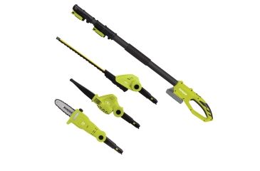 Image of Sun Joe Cordless Lawn Care System w/Hedge Trimmer / Pole Saw / Leaf Blower GTS4001C