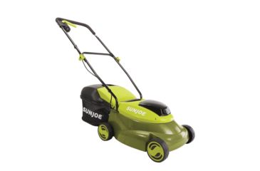 Image of Sun Joe Cordless Lawn Mower with Brushless Motor - 5Ah, 14in, 24V, Green MJ24C-14-XR