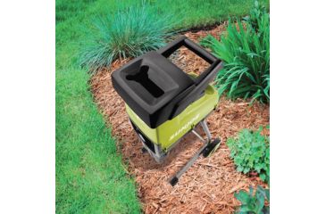 Image of Sun Joe Cutting Diameter Electric Silent Wood Chipper/Shredder, 15-Amp, 1.6-Inch,, Green, Large, CJ603E