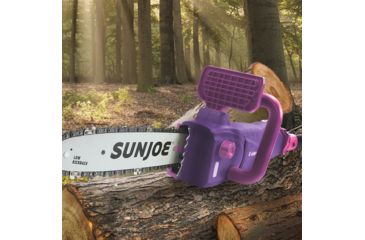 Image of Sun Joe Electric Convertible Pole Chain Saw - 10in - 8.0A, Purple SWJ807E-PRP