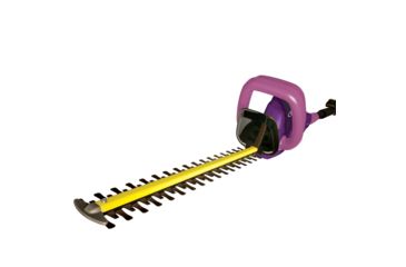 Image of Sun Joe Electric Lawn Care System w/Grass, Pole Hedge Trimmer, and Garden Tiller, Purple GTS4000E-PRP