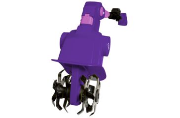 Image of Sun Joe Electric Lawn Care System w/Grass, Pole Hedge Trimmer, and Garden Tiller, Purple GTS4000E-PRP