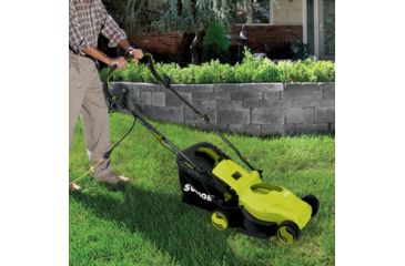 Image of Sun Joe Electric Lawn Mower - 12A, 13in, Green MJ400E