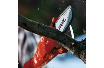 Image of Sun Joe Electric Telescoping Pole Chain Saw, Red, 8-Inch, 7-Amp, Red, Large, SWJ801E-RED