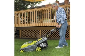 Image of Sun Joe iON 40-Volt Cordless 16-Inch Lawn Mower Core Tool, Green ION16LM-CT