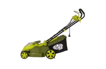 Image of Sun Joe iON 40-Volt Hybrid Cordless / Electric 16-Inch Lawn Mower, Green ION16LM-HYB