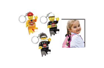 Image of Sun Lego City Led Keychain Asst 6901-LGL-KE2