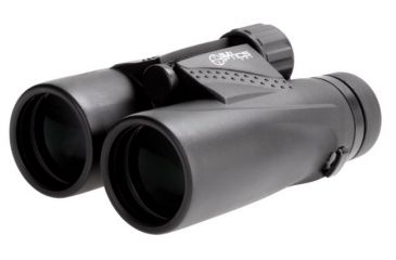 Image of Sun Optics 10X42 Roof Prism Binocular, Rubber Armored, Bak-4, Matte Black CB52-1042WP