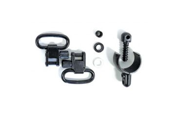 Image of Sun Optics 1inch Loop swivel w/sm lvr action bbl band .610-.670, Matte Black 10270