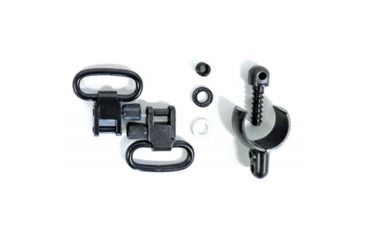 Image of Sun Optics 1inch Loop swivel with .22 bbl band .420-.470, Matte Black 10271