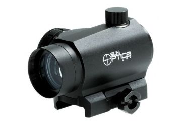 Image of Sun Optics 65 MOA Circle/1 MOA Dot/Red/ Green, Matte Black CD14-RG65