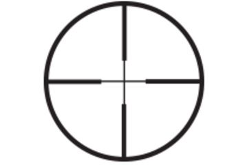 Image of Sun Optics Hunter Plus Rimfire Rifle Scope 4X32 Mono Tube/Finger Dial Blk Matte, Duplex Reticle CSPR-432