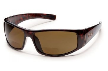 Image of Suncloud Atlas Sunglasses Tortoise Frame Brown Polarized Reader +1.50 Lens S-ATPPBRTT150