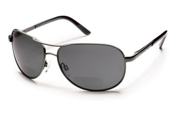 Image of Suncloud Polarized Optics Aviator 2.0 (New) Sunglasses - Gunmetal Frame, Gray Polarized Polycarbonate Lenses S-AVPPGYGM200