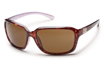 Image of Suncloud Polarized Optics Blossom Sunglasses - Tortoise Backpaint Frame/Brown Polarized Polycarbonate Lens S-BOPPBRTT