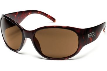 Image of Suncloud Polarized Optics Carousel Sunglasses - Tortoise Frame, Brown Polarized Polycarbonate Lenses S-CAPPBRTT