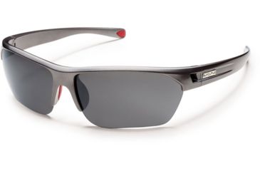 Image of Suncloud Polarized Optics Detour (New) Sunglasses - Gunmetal Frame, Gray Polarized Polycarbonate Lenses S-DTPPGYGM