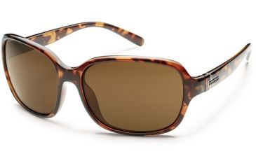 Image of Suncloud Polarized Optics Sequin (New) Sunglasses - Tortoise Frame, Brown Polarized Polycarbonate Lenses S-SQPPBRTT
