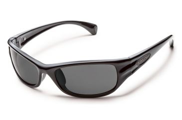 Image of Suncloud Polarized Optics Star Sunglasses - Black Frame/Gray Polarized Polycarbonate Lens S-STPPGYBK