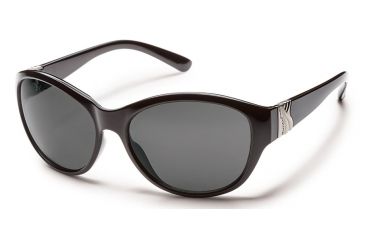Image of Suncloud Polarized Optics Twilight Sunglasses - Black Frame/Gray Polarized Polycarbonate Lens S-TWPPGYBK