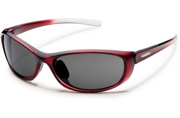 Image of Suncloud Polarized Optics Wisp (New) Sunglasses - Wine Frame, Gray Polarized Polycarbonate Lenses S-WSPPGYWN