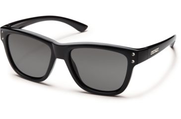 Image of Suncloud Polarized Optics Carob Sunglasses Asian Fit-Black/Gray