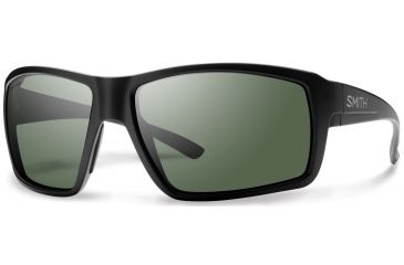 Image of Suncloud Polarized Optics Colson Sunglass-Matte Black-ChromaPop Polar Gray Green