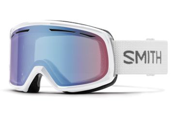 Image of Suncloud Polarized Optics Drift Goggles-White-Blue Sensor Mirror