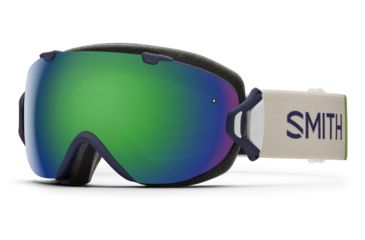Image of Suncloud Polarized Optics I/OS Goggle-Midnight Brighton-Green Sol-X Mirror