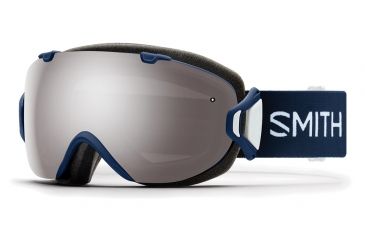 Image of Suncloud Polarized Optics I/OS Goggle-Navy Micro Floral-ChromaPop Sun Platinum Mirror