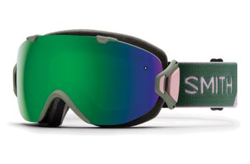 Image of Suncloud Polarized Optics I/OS Goggle-Patina Split-ChromaPop Sun Green Mirror