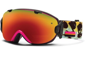 Image of Suncloud Polarized Optics I/OS Goggles-Shocking Pink Migration-Red Sol-X Mirror