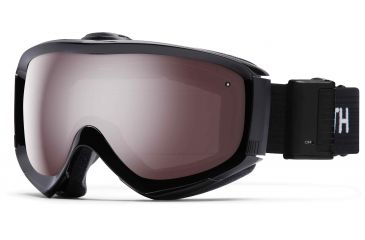 Image of Suncloud Polarized Optics Prophecy Turbo Fan Goggles Asian Fit-Black-Ignitor Mirror