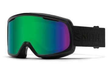 Image of Suncloud Polarized Optics Riot Goggle-Black Eclipse-Green Sol-X Mirror
