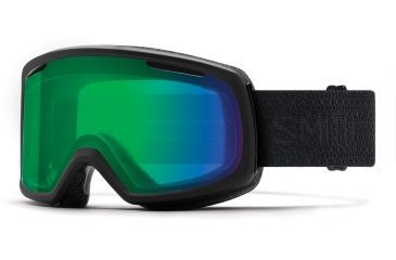 Image of Suncloud Polarized Optics Riot Goggle-Black Mosaic-ChromaPop Everyday Green Mirror