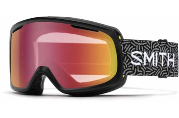 Image of Suncloud Polarized Optics Riot Goggle-Black New Wave-Red Sensor Mirror