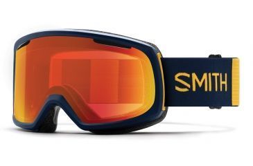 Image of Suncloud Polarized Optics Riot Goggle-Navy Wombat-ChromaPop Everyday Red Mirror