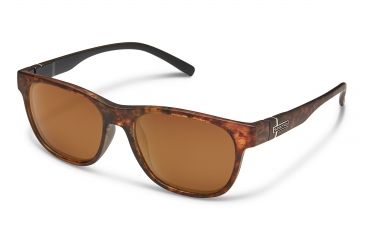 Image of Suncloud Polarized Optics Scene Sunglasses, Blackened Tortoise S-SNPPBRBKT