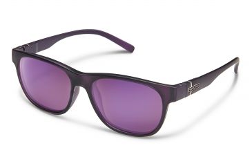 Image of Suncloud Polarized Optics Scene Sunglasses, Purple Frost S-SNPPPRMPF