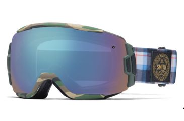 Image of Suncloud Polarized Optics Vice Goggle-Cyprus Plammo-Blue Sensor Mirror