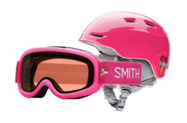 Image of Suncloud Polarized Optics Zoom/Sidekick Youth Combo-Pink Sugarcone-Youth Small