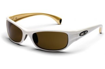 Image of Suncloud Star Sunglasses, Black Stripe Frame, Gray Lens S-STPPGYBP