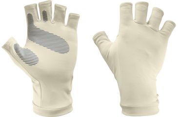Image of Sunday Afternoons UVShield Sun Gloves - Men's-Cream-L/XL