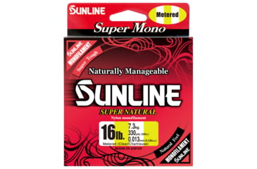 Image of Sunline Super Natural Mono, Metered 330yd 16lb, 63760612
